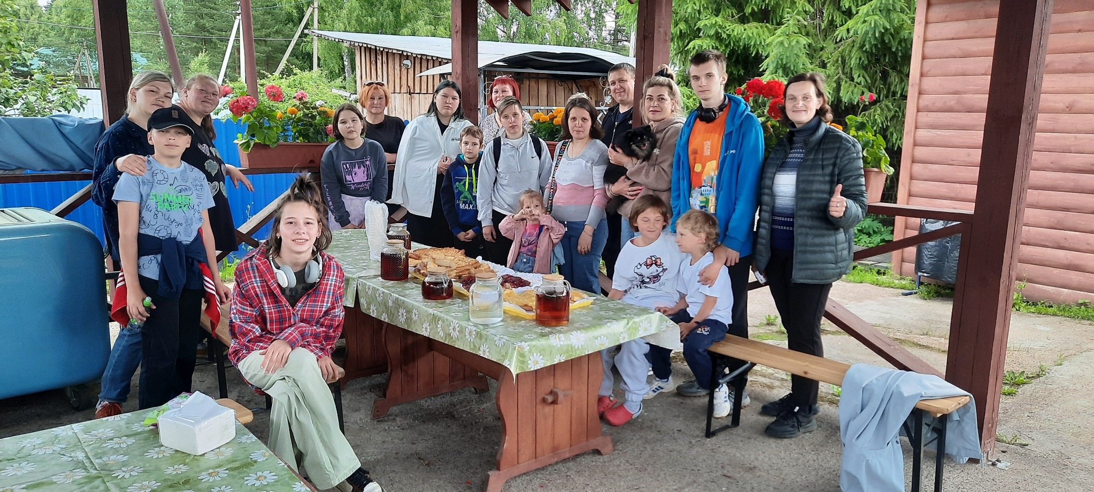 Прогулка в замечательной компании